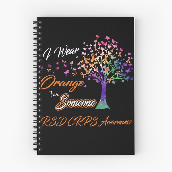 Item preview, Ribbon Tree I Wear Orange For Someone RSD CRPS Awareness designed and sold by Tadmab.