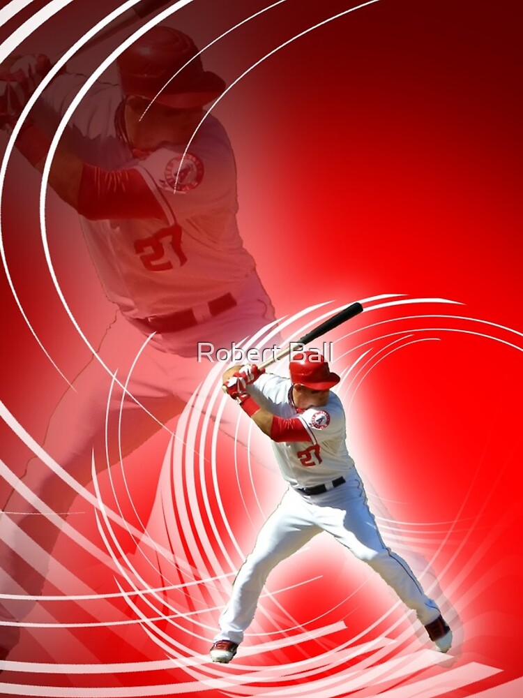 Mike Trout iPhone Case for Sale by Jajangnurzani