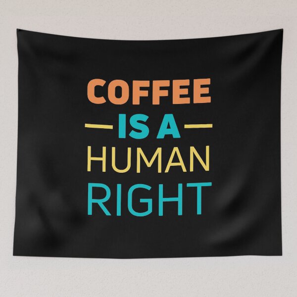 Item preview, coffee is a human right - coffee lover Classic T-Shirt designed and sold by NIKENchop.