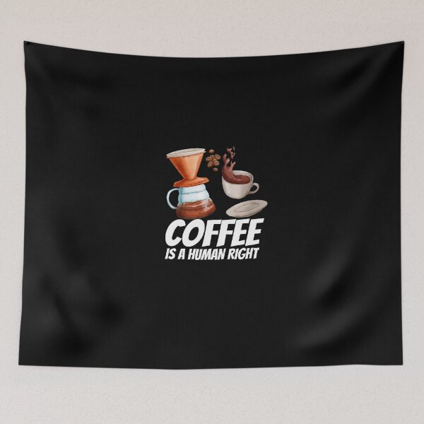 Item preview, coffee is a human right  designed and sold by Nedskr.