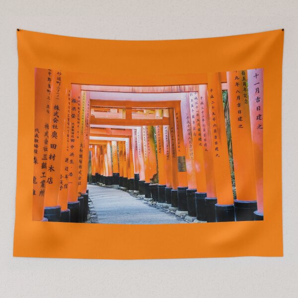 Item preview, Sixty shades of orange - Senbon Torii, Kyoto designed and sold by Lyl Dil Creations.