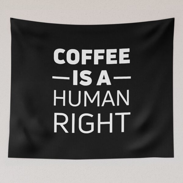 Item preview, coffee is a human right - coffee lover Classic T-Shirt designed and sold by NIKENchop.