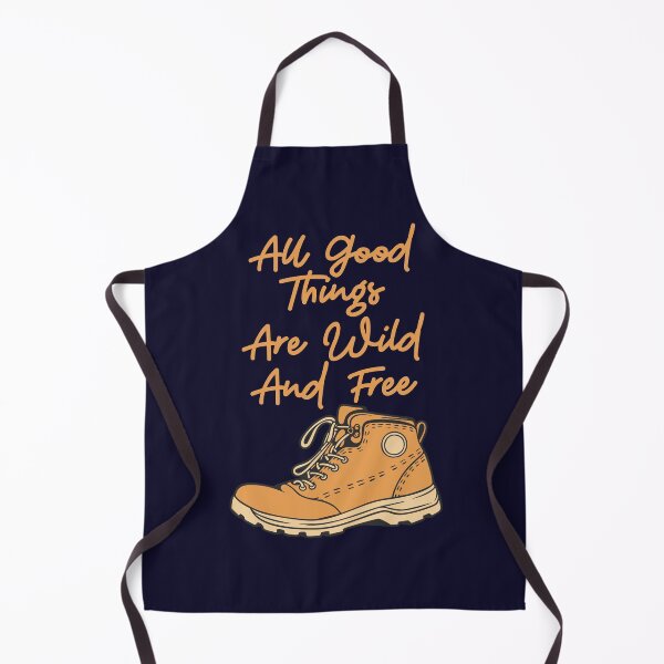 Item preview, All Good Things Are Wild And Free! Dark Blue designed and sold by Cumbria Guru.