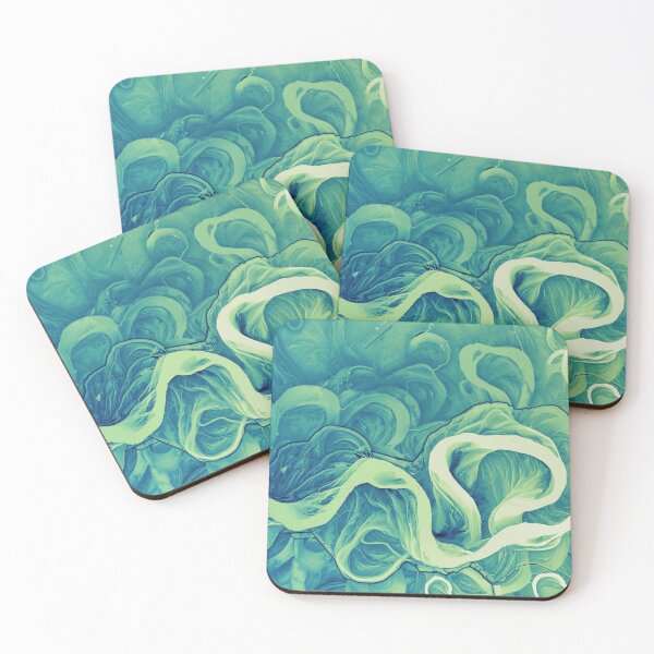 Item preview, Mississippi River Lidar Greens designed and sold by GeoCoe.