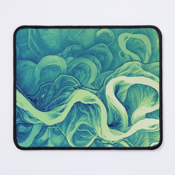 Item preview, Mississippi River Lidar Greens designed and sold by GeoCoe.