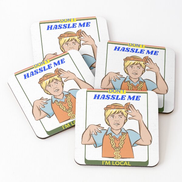 Item preview, DON'T HASSLE ME I'M LOCAL FUNNY SAYING T-SHIRT designed and sold by BestCoolStuff.