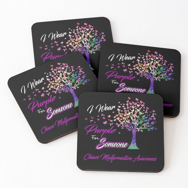 Item preview, Ribbon Tree I Wear Purple For Someone Chiari Malformation Awareness designed and sold by Tadmab.