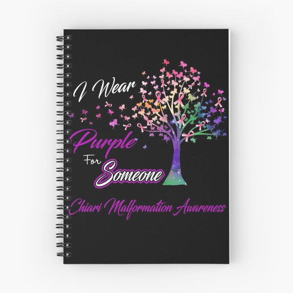 Item preview, Ribbon Tree I Wear Purple For Someone Chiari Malformation Awareness designed and sold by Tadmab.