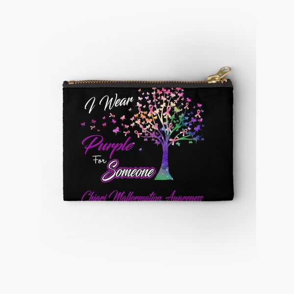 Item preview, Ribbon Tree I Wear Purple For Someone Chiari Malformation Awareness designed and sold by Tadmab.