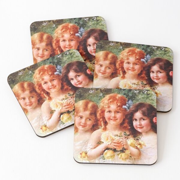 Item preview, Vintage Girl Trio designed and sold by SaraValor.