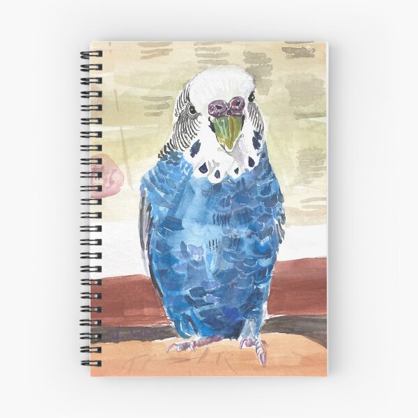 Item preview, Digger the Budgie designed and sold by jenesaiscluck.