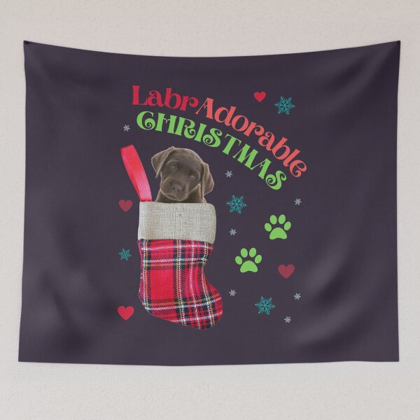Item preview, LabrAdorable Christmas Bright  designed and sold by trendingatees.
