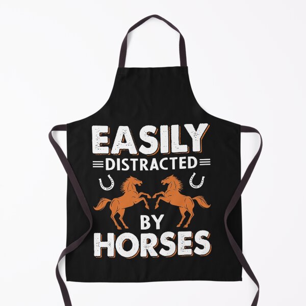 Item preview, Easily Distracted By Horses! Funny T-shirt designed and sold by new-designstore.