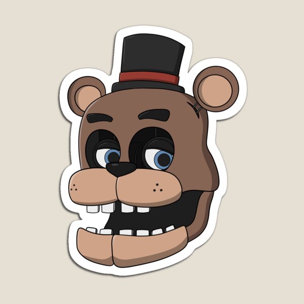 Five Nights at Freddy's: Freddy Fazbear die-cut Sticker 