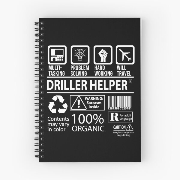 Item preview, Driller Helper T Shirt - MultiTasking Certified Job Gift Item Tee designed and sold by andahanson.