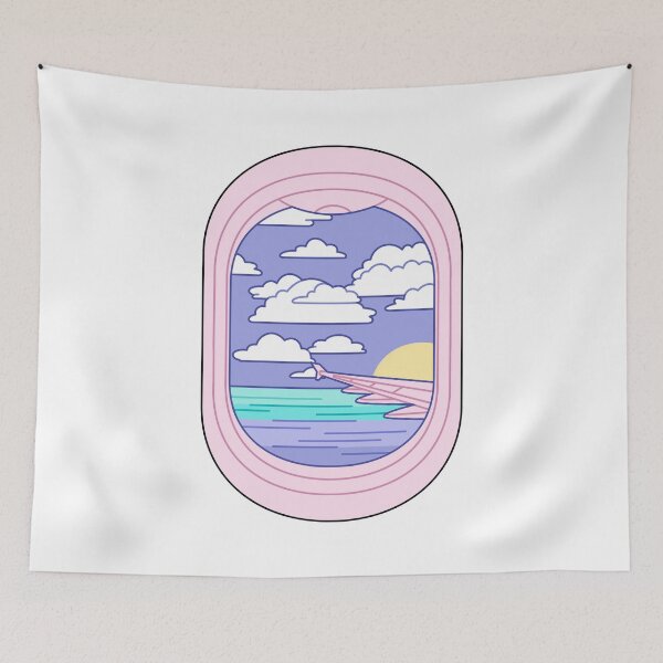 Item preview, Pastel Colored Airplane Window designed and sold by MadeByBeata.