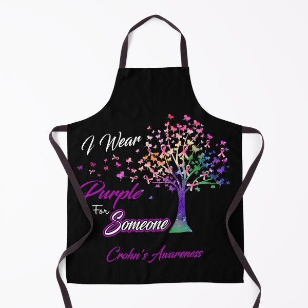 Item preview, Ribbon Tree I Wear Purple For Someone Crohn's Awareness designed and sold by Tadmab.