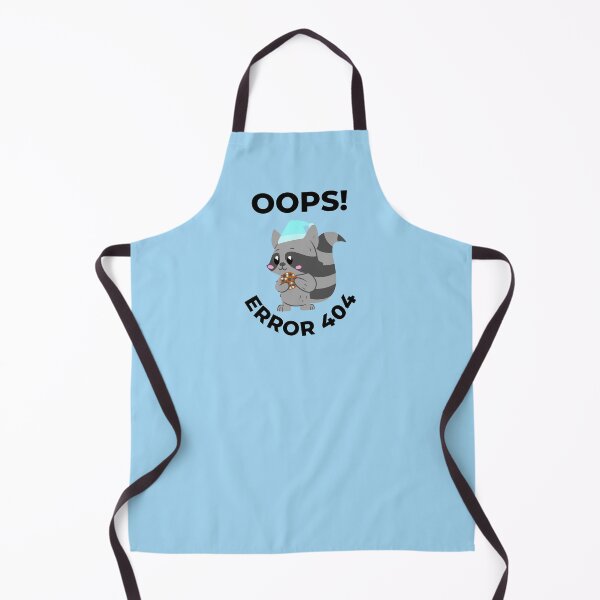 Item preview, Oops error 404 raccoon - Computer  designed and sold by LukjanovArt.