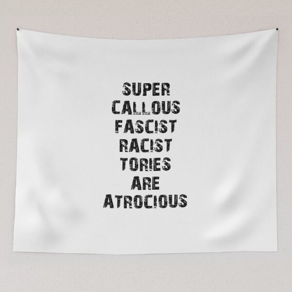 Item preview, Super Callous Fascist Racist Tories Are Atrocious , Rude Funny Christmas Check List , Christmas Party,  Karma, gift for ,  designed and sold by joygift369.