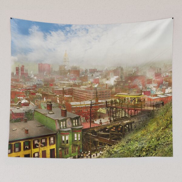 Item preview, City - Cincinnati, OH - I can see my house from here 1915 designed and sold by Mike Savad Photography.