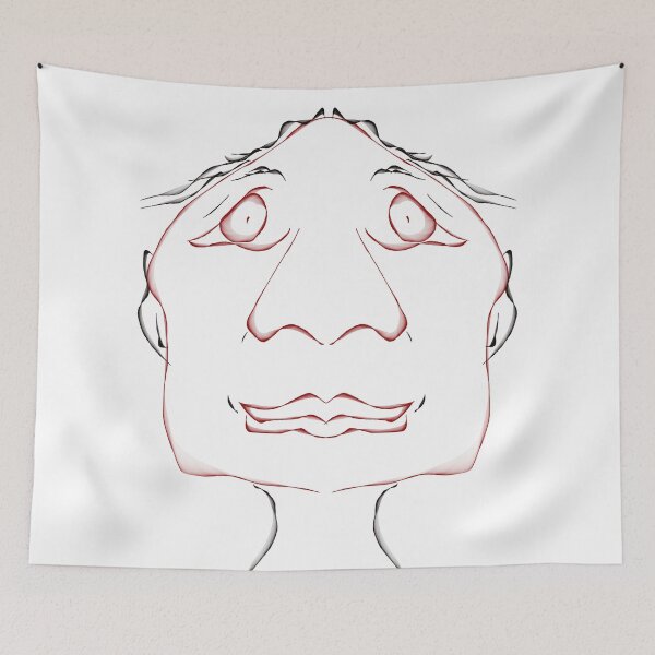 Item preview, The Strange Face designed and sold by Cora Gregory.