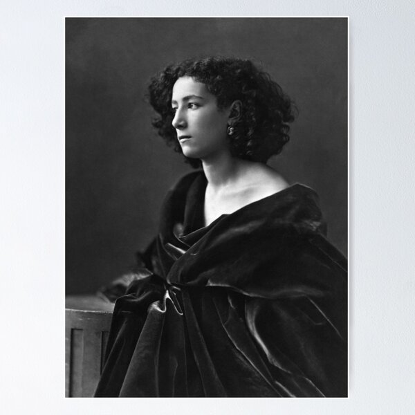 Item preview, Sarah Bernhardt Portrait - 1864 designed and sold by warishellstore.