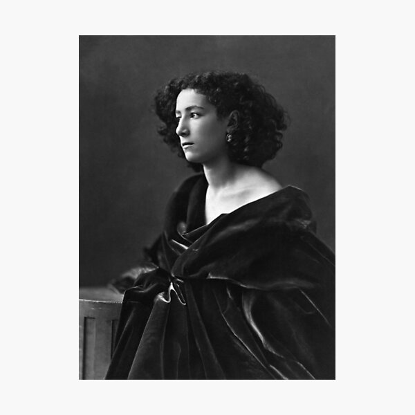 Item preview, Sarah Bernhardt Portrait - 1864 designed and sold by warishellstore.