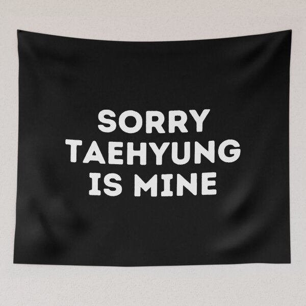 Item preview, Sorry Taehyung Is Mine designed and sold by adelferhat.