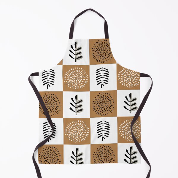 Item preview, Leaves Flowers White Brown Black Outumn designed and sold by Soul-Walker.