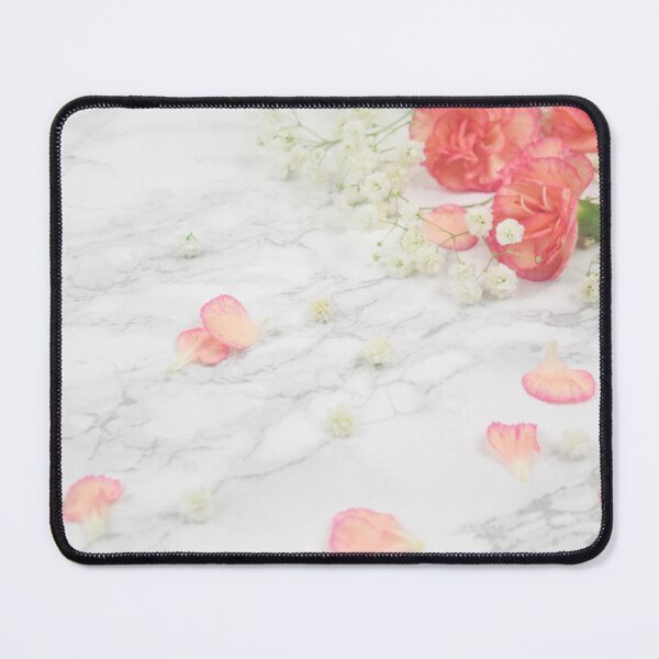 Item preview, Pink Rose Petals, Marble Background designed and sold by newburyboutique.