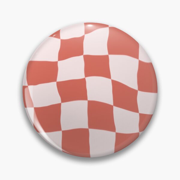 Item preview, Orange Distorted Checkers designed and sold by madisonrehagen.