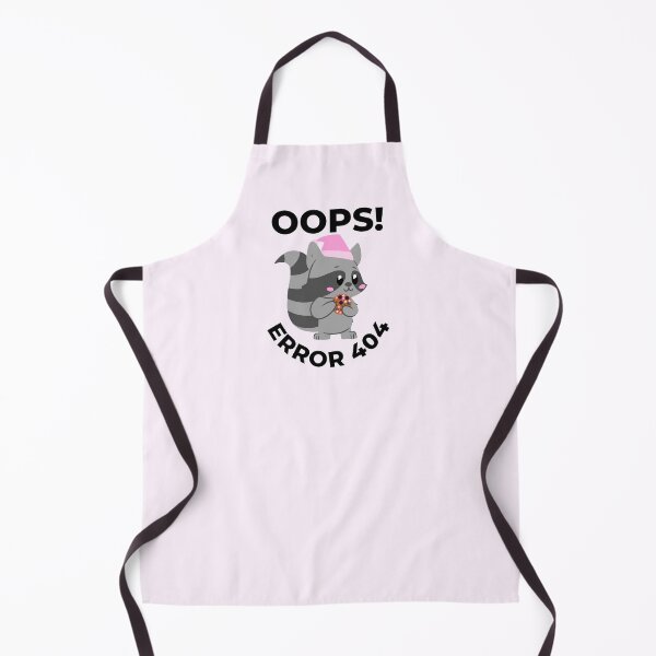 Item preview, Oops error 404 raccoon - Computer  designed and sold by LukjanovArt.