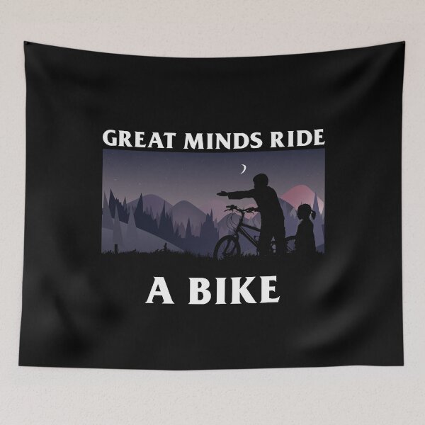 Item preview, Landscape Great Minds Ride A Bike  designed and sold by andrei49387.