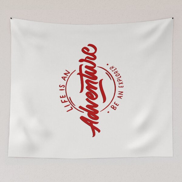 Item preview, Life Is An Adventure Be An Explorer designed and sold by JASN DESIGN.