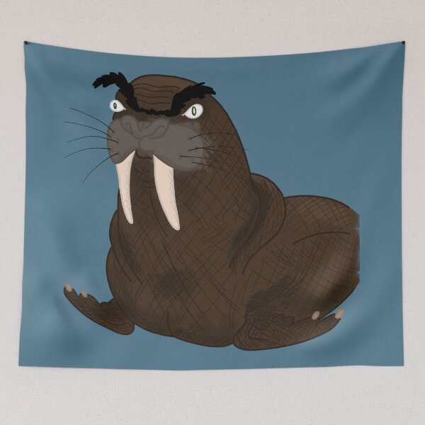 Item preview, I love Drawng Walruses designed and sold by CoolKidsTable.