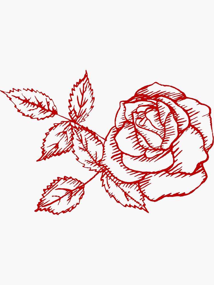 "Black Rose Aesthetic Soft grunge" Sticker by OliviaGbyKyro Redbubble