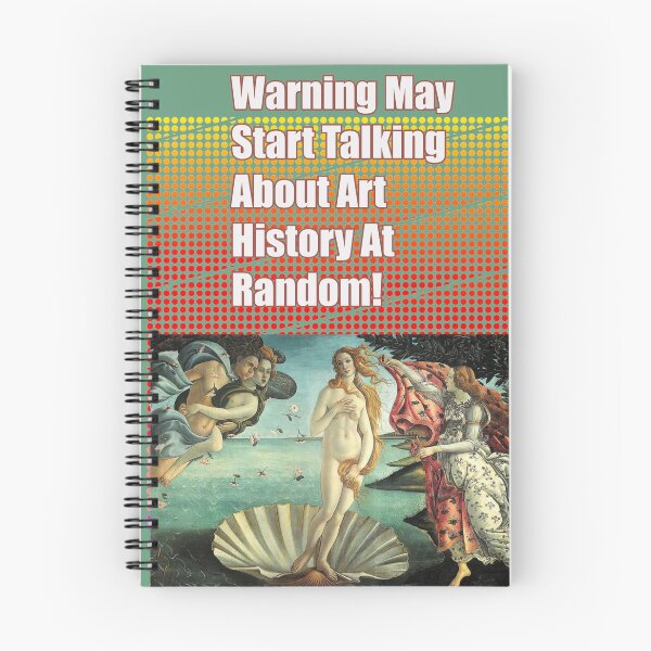 Item preview, Warning -May Start Talking About Art History At Random! designed and sold by CristalleLisa.