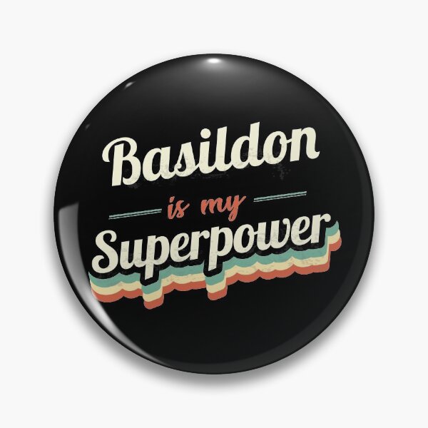 Item preview, Basildon Is My Superpower designed and sold by Custom365.