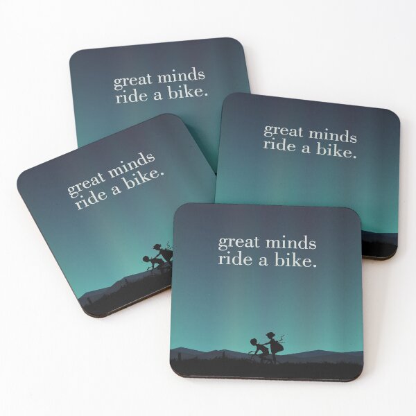 Item preview, Great Minds Ride A Bike Night Sky Landscape  designed and sold by andrei49387.
