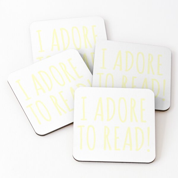Item preview, I Adore To Read! designed and sold by Planet Drama.
