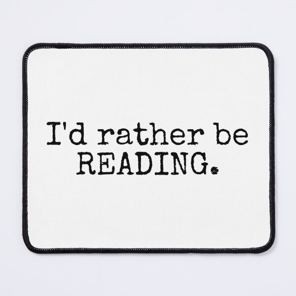 Item preview, I would rather be reading stickers designed and sold by MadEDesigns.