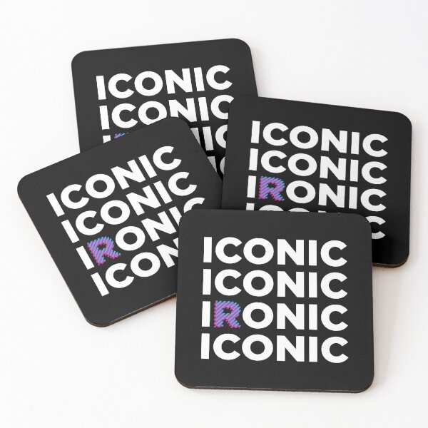 Item preview, ICONIC IRONIC designed and sold by DCdesign.
