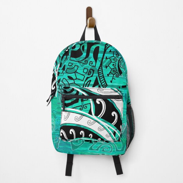Item preview, Samoan - Hawaiian - Polynesian Teal Village Tribal Ink designed and sold by sunnthreads.