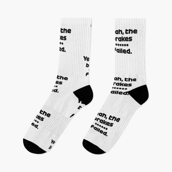 Item preview, "Yeah, The Brakes ****** Failed." RAI. Radio Voice Abu Dhabi GP (Black) designed and sold by FilipeFerreira.