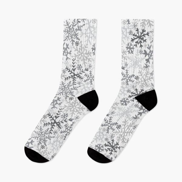 Item preview, Painted Snowflakes - Grey designed and sold by nickneuman101.