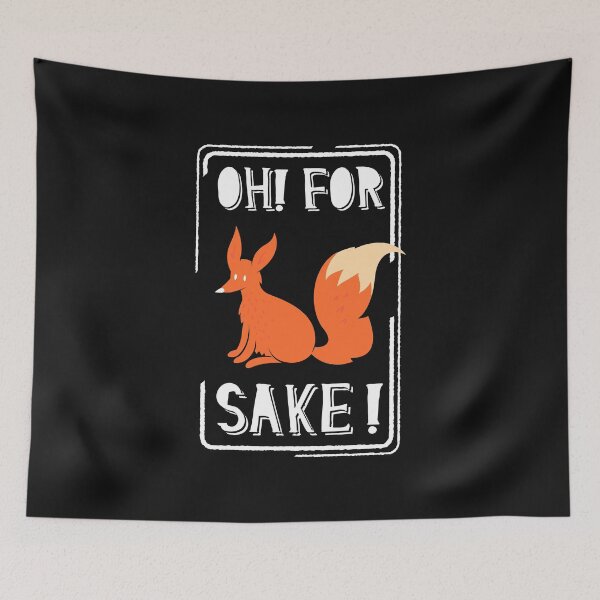Item preview, OH! FOR FOX SAKE! - White designed and sold by Alcino Major.