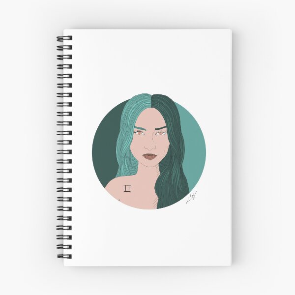 Item preview, Gemini woman designed and sold by LilyDrawsShop.