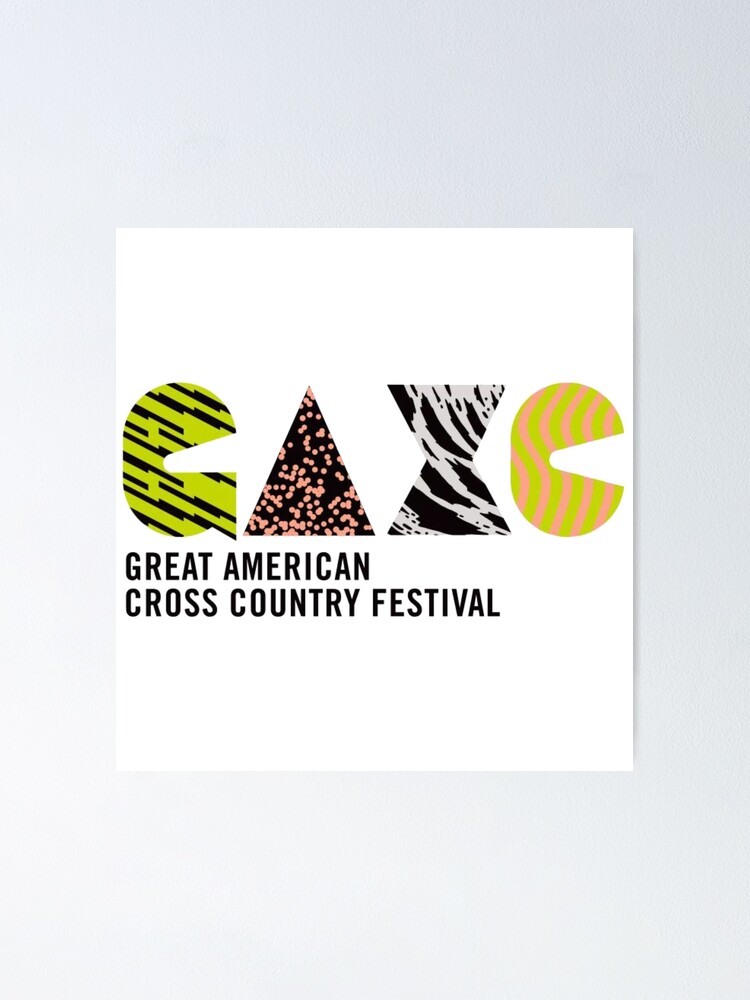 "Great American Cross Country Festival" Poster by RuningDesings Redbubble