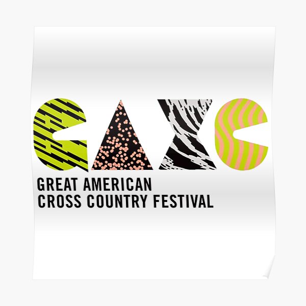 "Great American Cross Country Festival" Poster by RuningDesings Redbubble