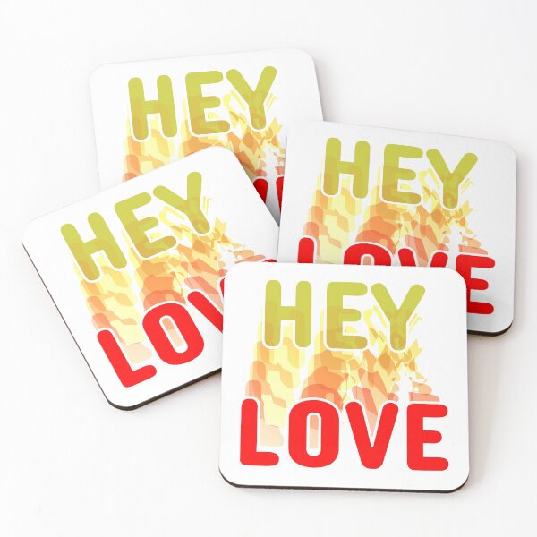 Item preview, Hey love is a lovely and simple design designed and sold by bluehatgraphics.